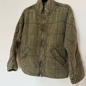 Free People Dolman Quilted Jacket